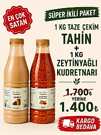 Süper iki paket 1.700₺ yerine 1.400₺