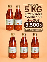 5 kg dökme zeytinyağlı kudretnarı