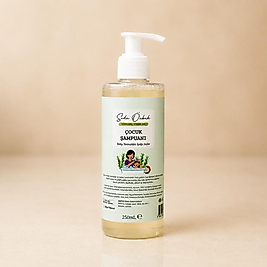 250 ml temiz içerikli çocuk şampuan